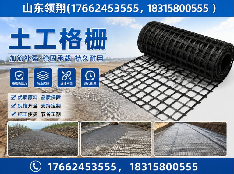 阿拉善土工格栅展示图